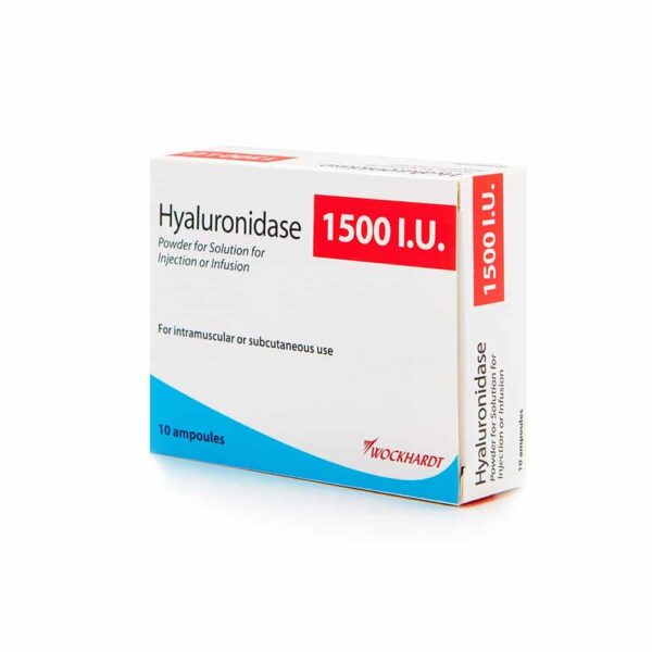Hyalase 1500 I.U. Powder for Solution for Injection Infusion