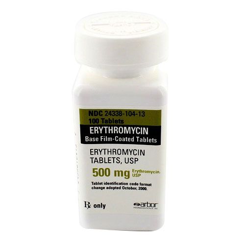 Buy Erythromycin 500mg Tablets Online
